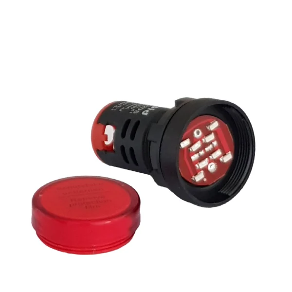 چراغ سیگنال 220 ولت 8 LED سپیدالکتریک