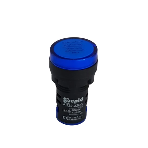 چراغ سیگنال 220 ولت 8 LED سپیدالکتریک