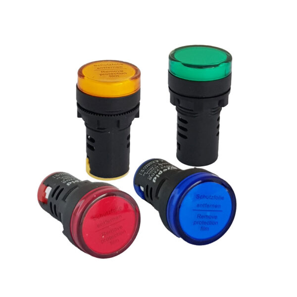 چراغ سیگنال 220 ولت 8 LED سپیدالکتریک
